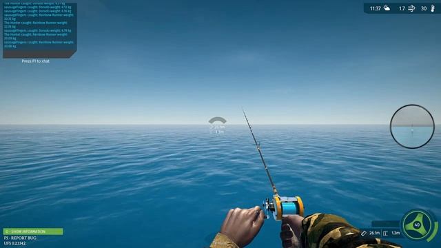 Ultimate Fishing Simulator multiplayer with sausagefingers смотреть онлайн