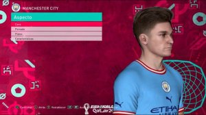 PES 2017 - FACE JULIAN ALVAREZ V3