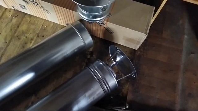 Если тухнет газовый котел. Удлинил кирпичный дымоход сэндвич трубой!#дымоход #сэндвич