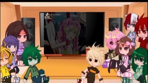MHA react to 💞 y/n as mitsuri 💞 y/n x shoto/ᐠ。ꞈ。ᐟ\