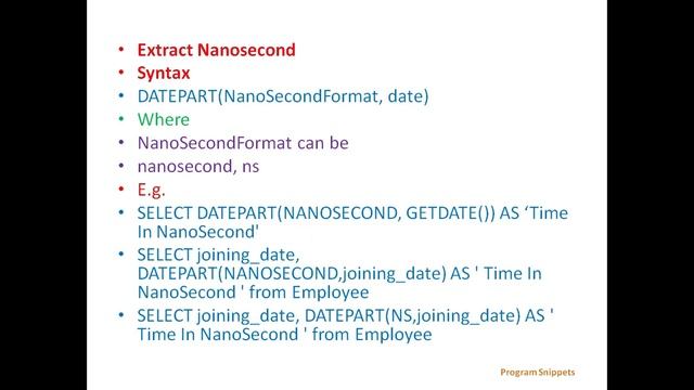 Returning difference between two times function In MS -SQL Server