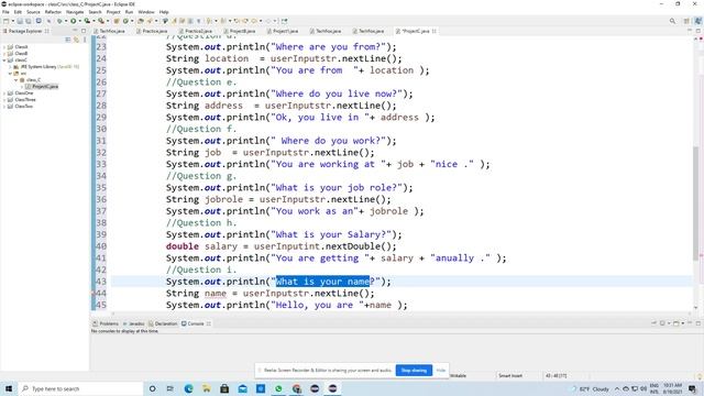 Homework Java session 2 смотреть онлайн