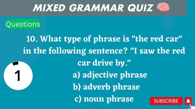 Mixed English grammar test l Grammar quiz 🧠 смотреть онлайн