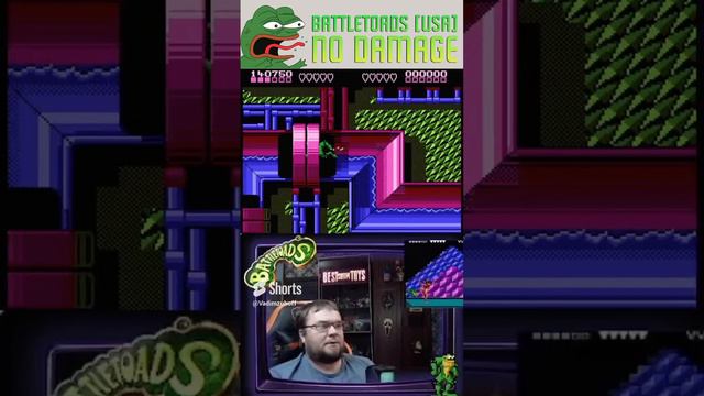 ОПАСНО, НО ЭФФЕКТИВНО !!! #shorts #dendy #nes #battletoads #retrogaming #secrets #wow