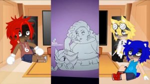 sonic and freinds react to shadow (my first reaction video please tell me what you think about it)