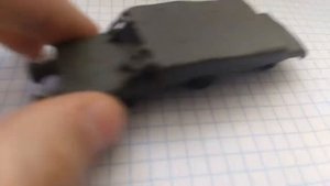 пушка 2 мировой ( МЛ-10) и петька из пластилина
