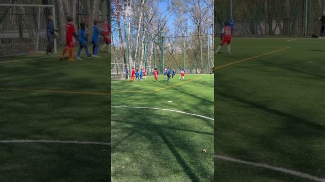 20.04.2024, "Moscow children's league", 2012 г.р., "CF Сокольники", угловой "Динамо" (Ангелово).