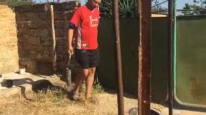 турбо печка в действии