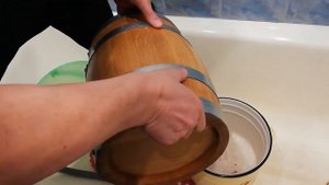 Подготовка бочки 10 литров для заливки дистиллята