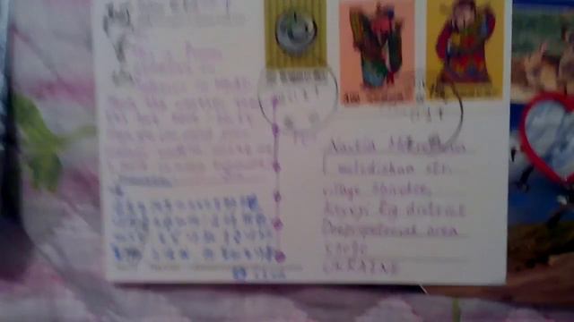 Обзор открыток. Посткроссинг!!! смотреть онлайн