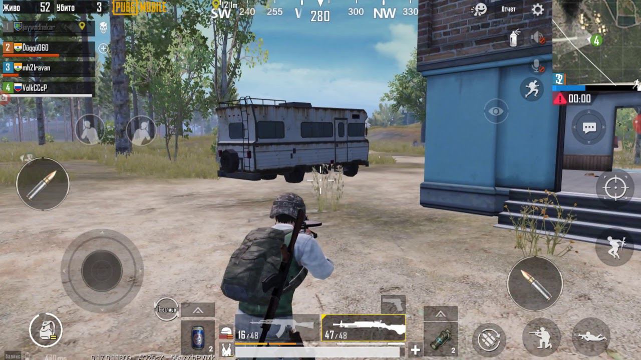 PUBG MOBILE, VolkCCcP, в начале испугался, печальный конец.