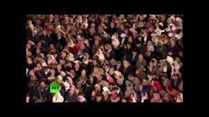 Патриаршее богослужение в Храме Христа Спасителя в честь Рождества Христова 6.01.2015.