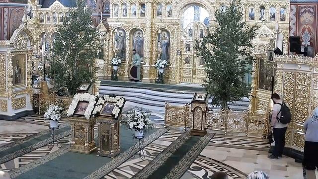 ?Прямая трансляция. Всенощное бдение в канун праздника Святой Троицы 11.06.2022 смотреть онлайн