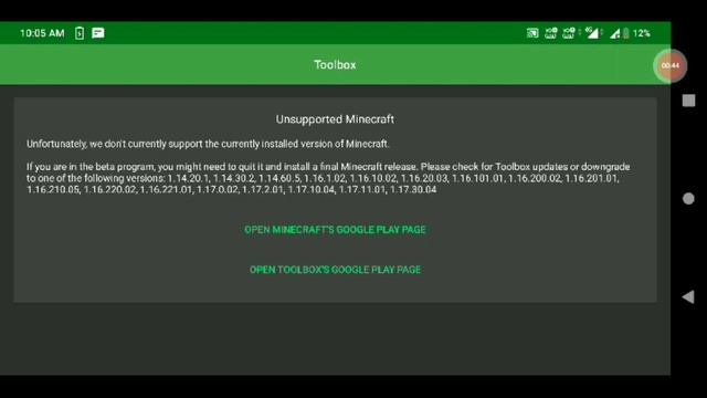 Toolbox For Minecraft 1.17.34  Download Now  in Hindi  How to download Toolbox for Mcpe 1.17.34