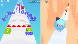 Number Master: Run and merge vs Big Head Run / 2048 Gameplay New update level part #1