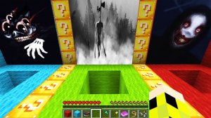 Выбери правильную яму портал СИРЕНОГОЛОВЫЙ или МУЛЬТЯШНЫЙ КОТ или ДЖЕФФ УБИЙЦА в МАЙНКРАФТ