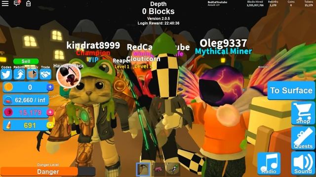 ХЕЛЛОУИН ОБНОВЛЕНИЕ НОВЫЕ ВЕЩИ МАЙНИНГ СИМУЛЯТОР РОБЛОКС | HALLOWEEN UPDATE Mining Simulator roblox смотреть онлайн