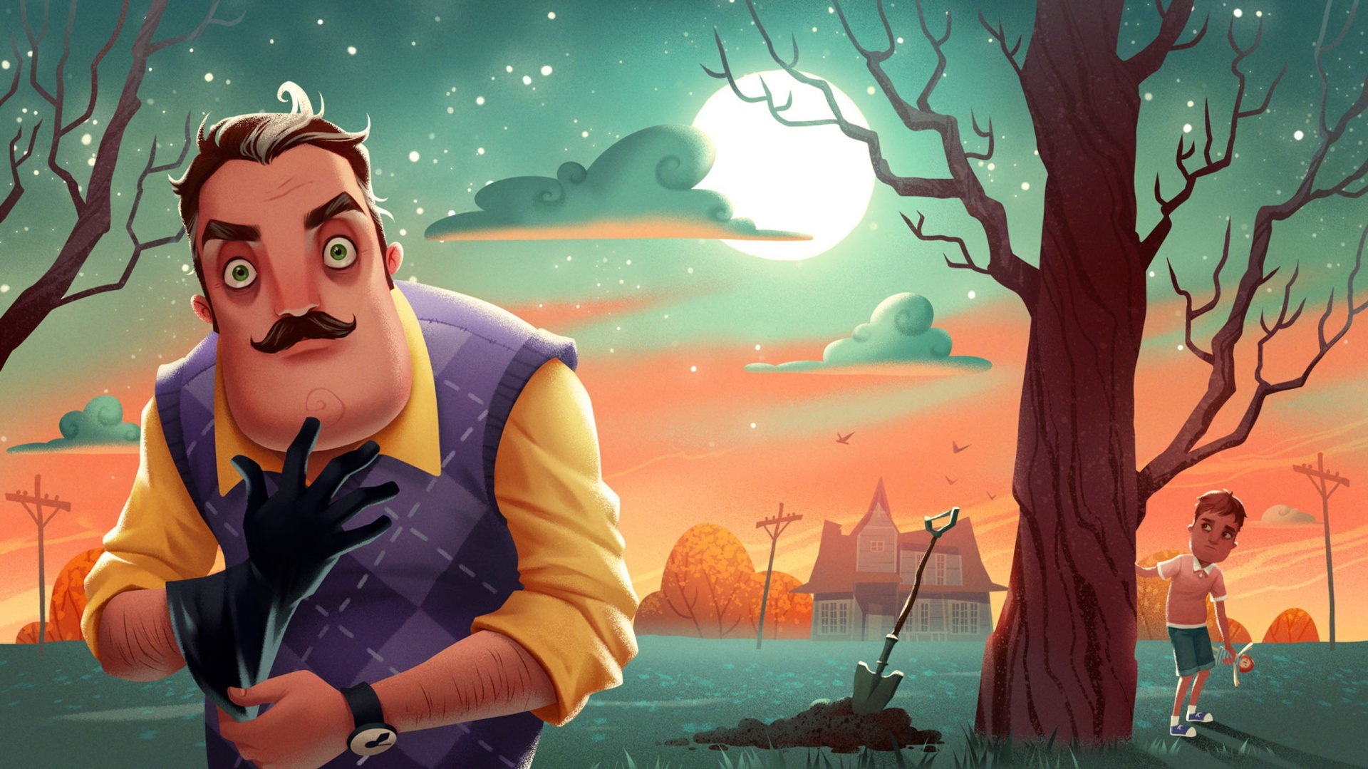 Hello neighbor картины