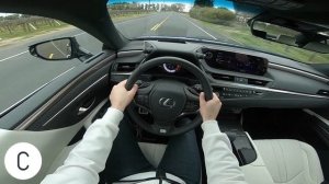 POV Drive: 2021 Lexus ES350 F SPORT