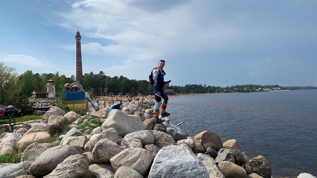 #41-3 От пляжа  до Осиновецкого маяка | KTM 390 Adventure SW | Kove 500X /G-Moto Cross X /M1NSK SCR
