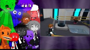 ? Rainbow Friends & Some Alphabet Lore reacts to BUUR Roblox Funny Moments/Gacha/Latest