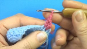 ОЧЕНЬ НЕОБЫЧНАЯ КАЙМА Вязание крючком