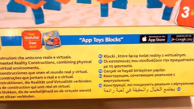 Обзор Chicco. App Toys. Конструктор 'Динозаврики' 30 элементов. смотреть онлайн