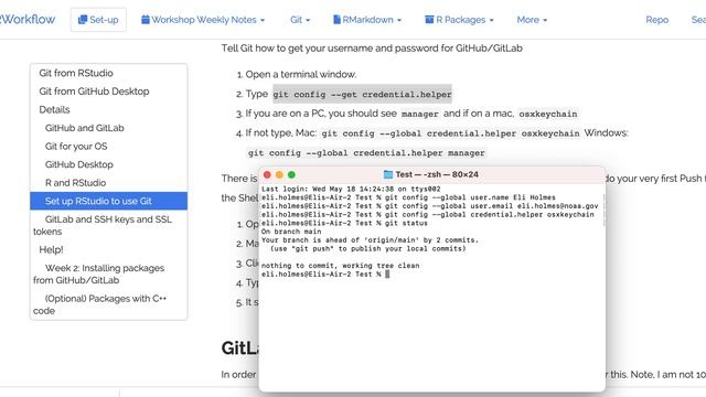 Configure Git in the shell смотреть онлайн