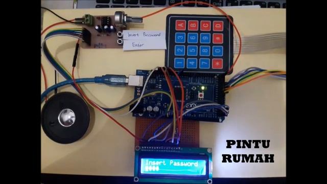 Project Microcontroller generate Audio signal with PWM using Keypad and LCD (PENS) смотреть онлайн