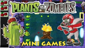 Растения против Зомби Мини Игры| Plants vs Zombies Mini Games #3