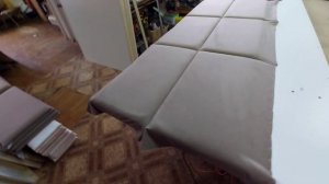 Изготовление изголовья для кровати, с выносом под прикроватные тумбы
