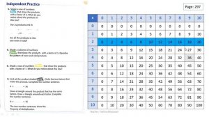 G3 L1 Patterns in the Multiplication table part 2