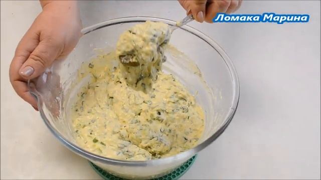 БАБУЛИНЫ ОЛАДЬИ .Пышные оладьи с зеленым луком за несколько минут. смотреть онлайн