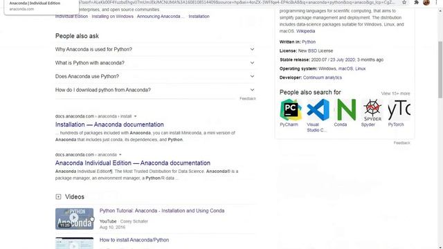 2. Installation of Python IDLE and Anaconda - #python,#pythonanaconda, #spyder