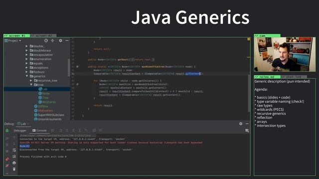 Java Generics II - Bounded Type Parameters смотреть онлайн