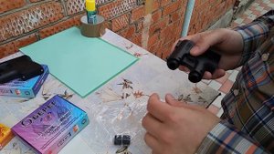 Стрельба из аэрозольного пистолета Оберег