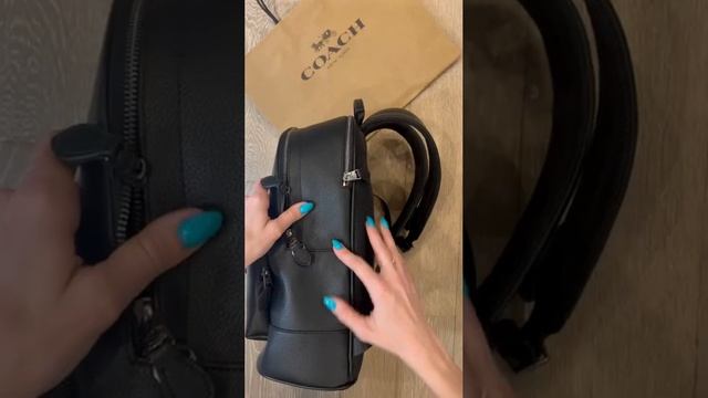 Рюкзак Coach black новинка смотреть онлайн