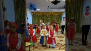 Танец с платочками «Лоскутковая страна» (старшая группа)