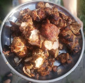 Ч 3 Шашлык из Свинины от Шеф - Повара Макса на Даче Макса и Оли в Пензенской области 06 августа 2022