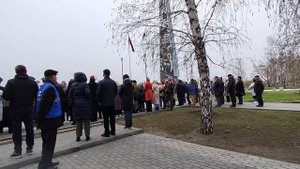 Первомай в Нагорном парке Барнаула