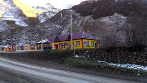 Новая мечеть в селе Кенхи