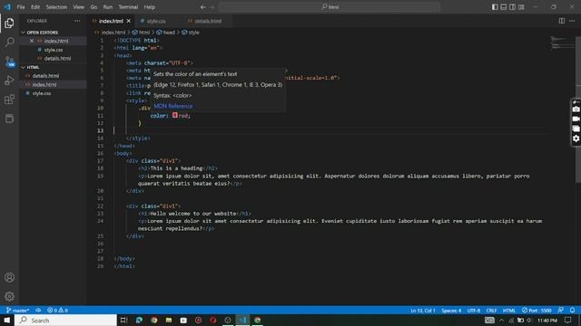 What are div , id and classes in HTML | Web development course #3