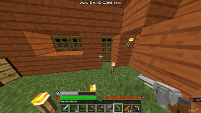 Первое оружие. Выживание с модами в майнкрафт #3 смотреть онлайн