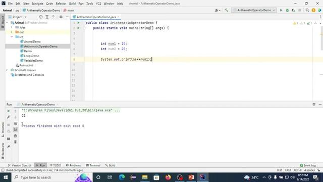 Java Programming | Operators in java | Arithmetic operator | java operator | Operators in java hind