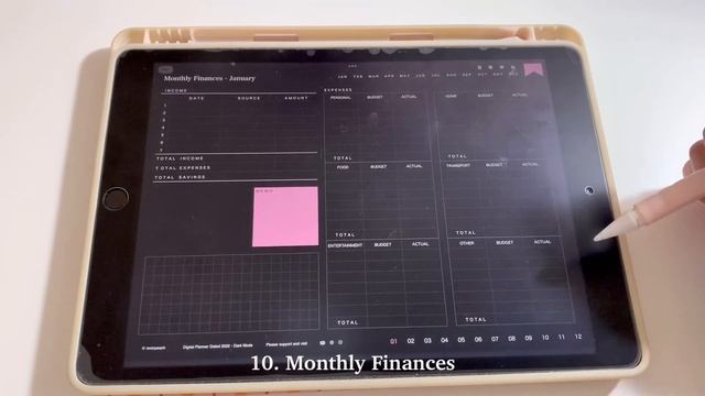 FREE 2022 DARK digital planner, complete, dated & sunday start✨ Goodnotes 5 iPad ✍? Indonesia (eng) смотреть онлайн