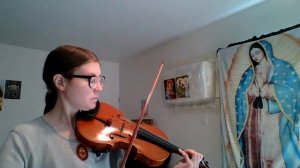 Anna's violin lessons 4/3