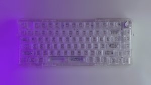 ⌨️ ПРОЗРАЧНАЯ КЛАВИАТУРА с RGB и ПРОЗРАЧНЫМИ ПЕРЕКЛЮЧАТЕЛЯМИ за 8000₽! MACHENIKE K500F