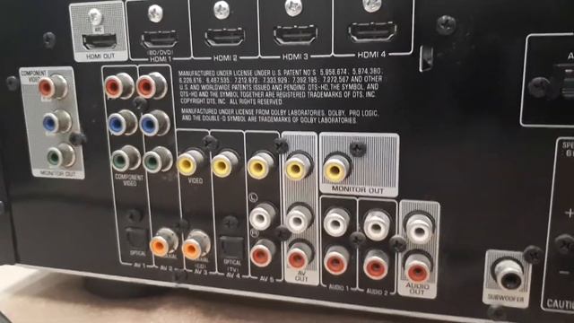 YAMAHA RX-V373 смотреть онлайн