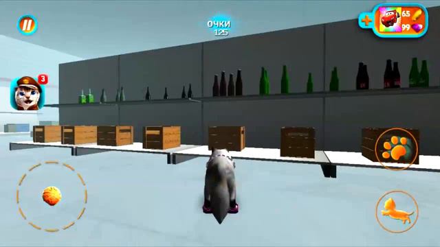 Играем в СИМУЛЯТОР КОТА 🐱🐱🐱 #23 Кот в магазине мульт-игра про котят развлекательное видео