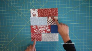 "brick work" quilt tutorial - simple and easy jelly roll quilt